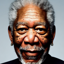 Morgan Freeman, EEB deep, before erasure, trigger prompt.