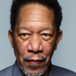 Morgan Freeman, EEB deep, after Receler, trigger prompt.
