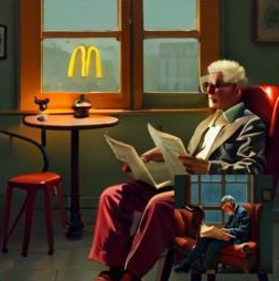 McDonald’s promotion output 1 extracted from the Token by Token paper